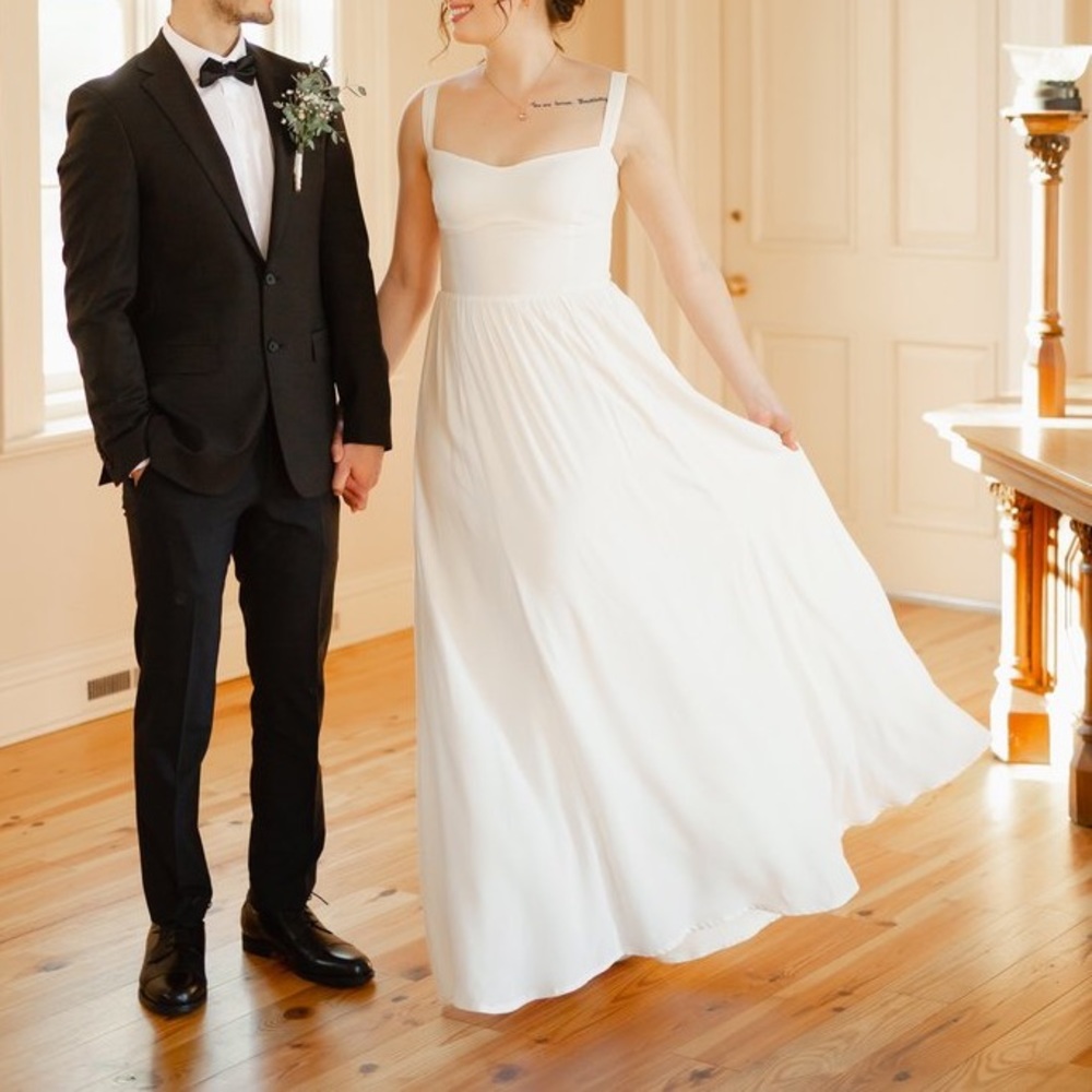 Reformation Hollyhock Wedding Dress